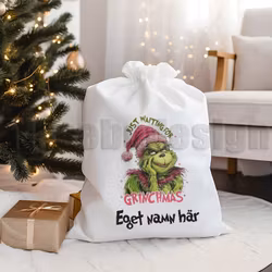 Julsäck Just Waiting For Grinchmas
