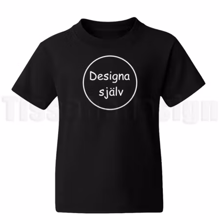 Personlig barn t-shirt med egen text