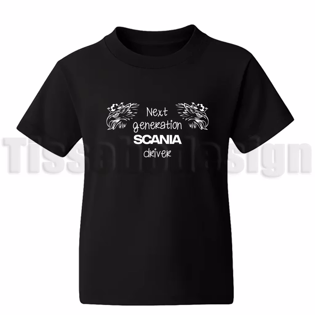 Barn T-shirt Next generation Scania driver – för framtidens förare