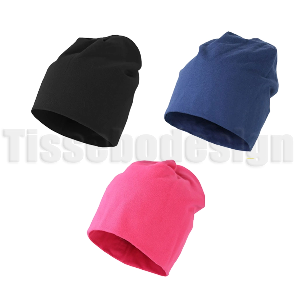 Översikt med tillgängliga färger för barnmössa – 3 alternativ visas