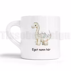 Barnmugg med dinosaurie – en rolig och söt favorit för barn!