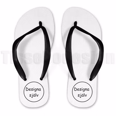 Flip-flops Egendesign – gör egna flip-flops med text eller foto