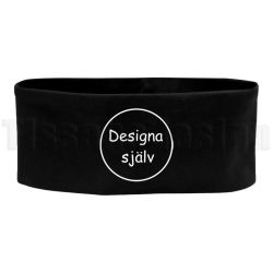 Pannband Egentext – håll värmen med din personliga stil!