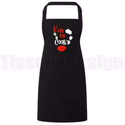Förkläde Kiss the cook – gör matlagningen lite hetare!
