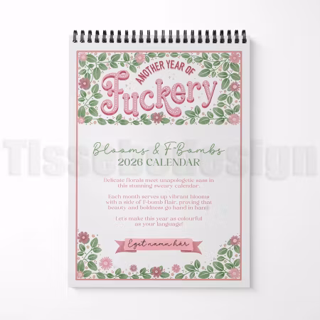Another Year of Fuckery – humoristisk kalender med personlig touch