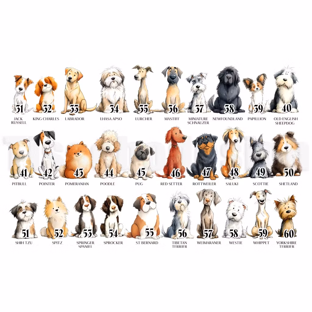 Mugg – välj dina egna hundar som personligt motiv