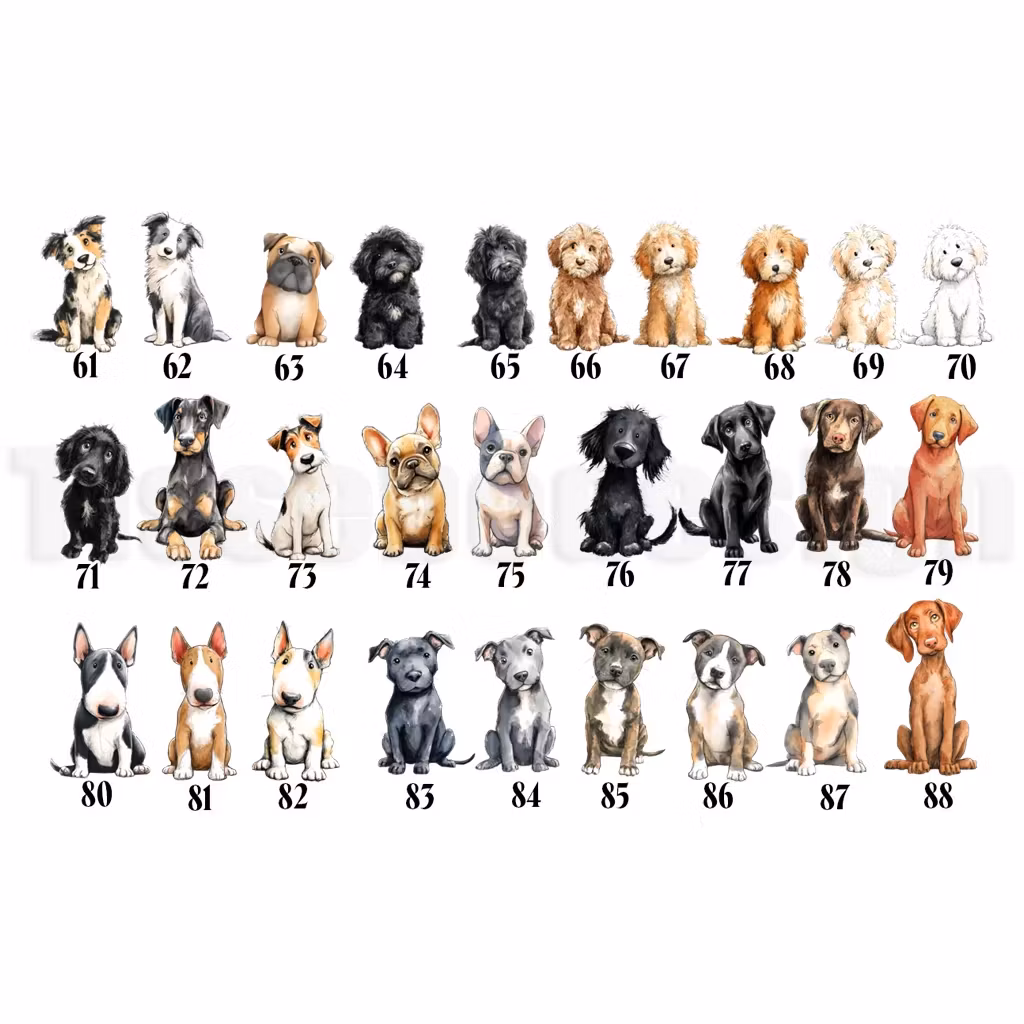 Mugg – välj dina egna hundar som personligt motiv