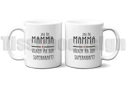 Mugg Jag Är Mamma – Vilken Är Din Superkraft - 330 ml