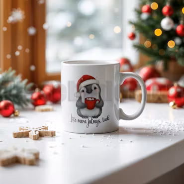 Julmugg Pingvinmys – lite extra värme i vinter