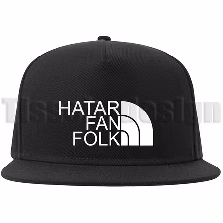 Snapback-keps "Hatar Fan Folk" – Stilren med attityd