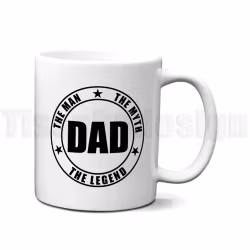 Mugg Dad The Man The Myth The Legend – en klassiker till pappa!