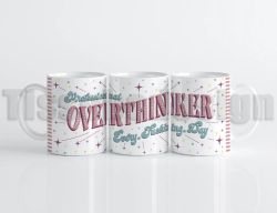 Mugg Professional overthinker – gör vardagen lite mer personlig!