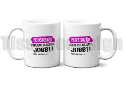 Mugg Pensionär – Världens Farligaste Jobb 330 ml