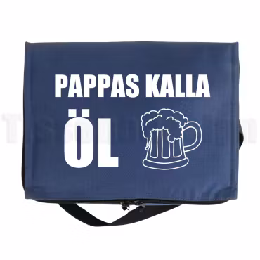 Kylväska Pappas kalla öl – en iskall present med humor!