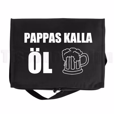 Kylväska Pappas kalla öl – en iskall present med humor!