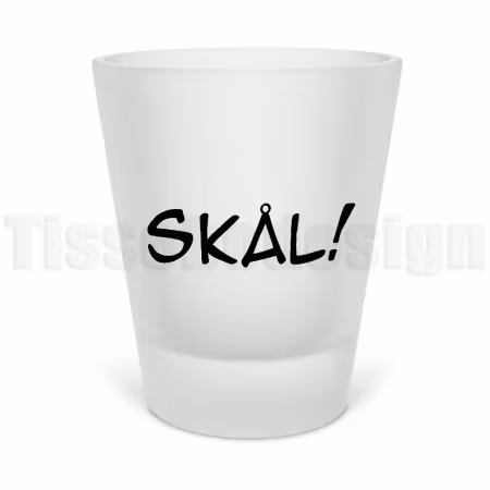 Snapsglas SKÅL! – Enkel klassiker med attityd