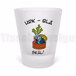 Snapsglas Urk – Blä – när smaken kräver mod