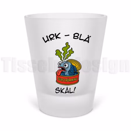 Snapsglas Urk – Blä – när smaken kräver mod