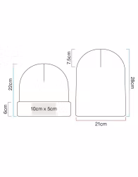 Mössa – Grönmelerad Beechfield-mössa i varm vinterdesign