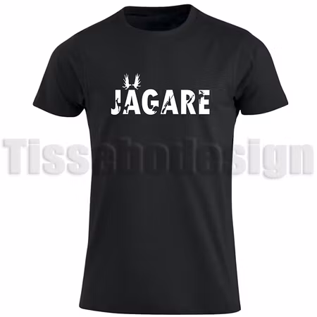 T-shirt Med Tryck Jägarmotiv