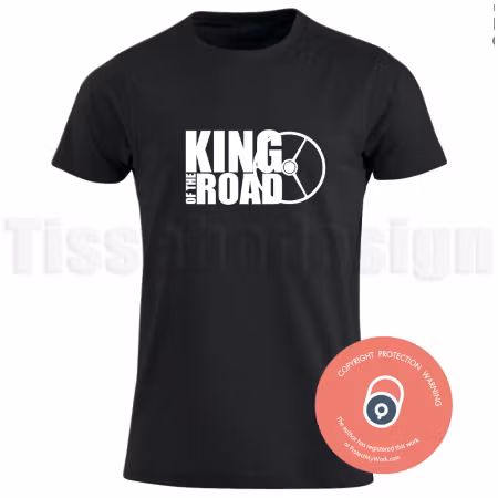 T-shirt King of the Road – självsäker stil för vägen