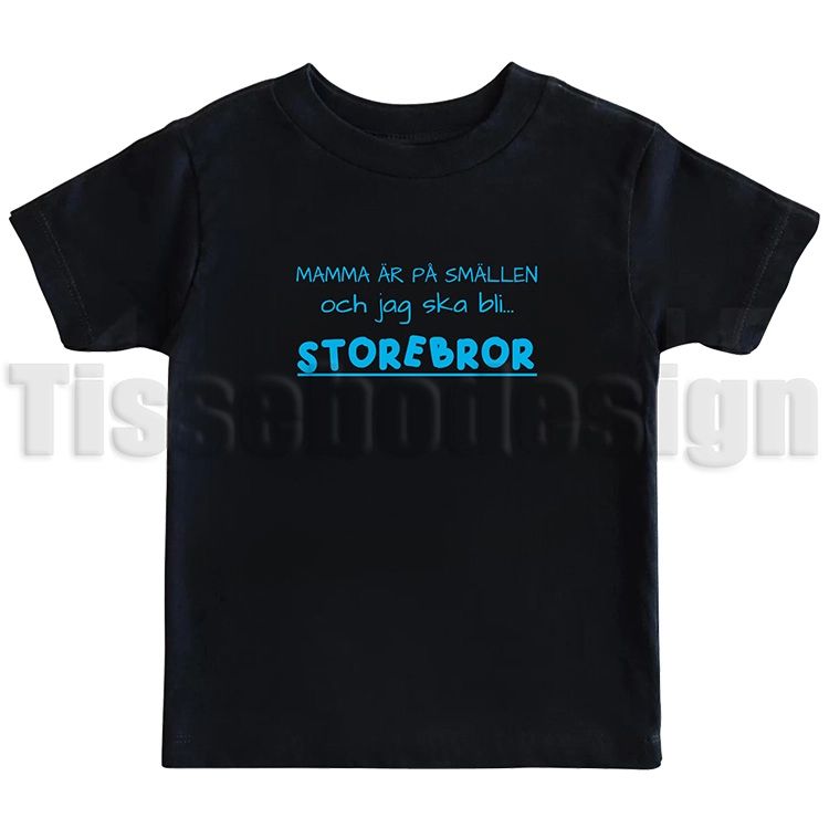 Barn T-shirt För Blivande Storasyskon