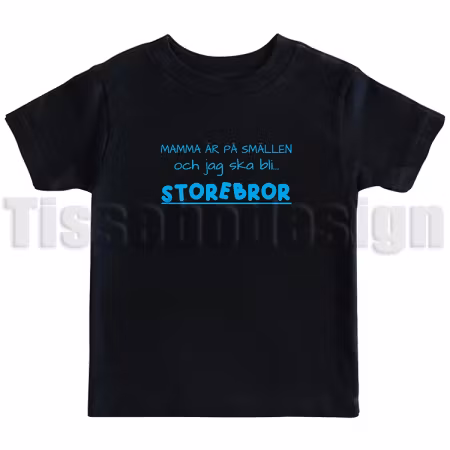 Barn T-shirt För Blivande Storasyskon