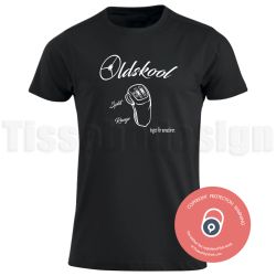 T-shirt Oldskool – inget för amatörer bakom spaken!