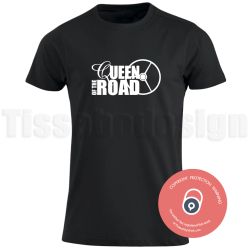 T-shirt Queen of the Road – för dig som styr med stil!