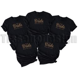 T-shirt Med Tryck The Bride  - Tema Bride Party