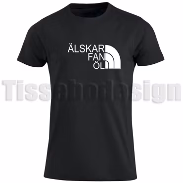 T-shirt Älskar fan öl – humor för ölälskare