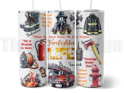 Tumbler Firefighter Life – 20 oz (ca 600 ml)