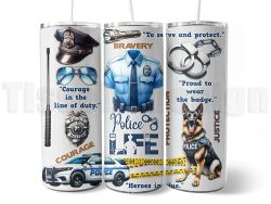 Tumbler Police Life – 20 oz (ca 600 ml)