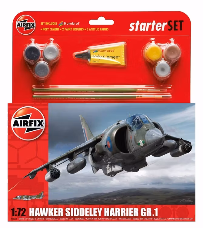Airfix Hawker Harrier GR.1 Starterset