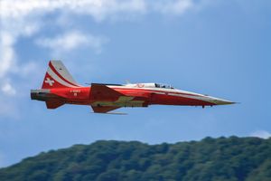 Italeri Model F-5E TIGER ll PATROUILLE SUISSE
