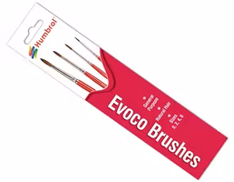 Humbrol Evoco Brush Pack 0,2,4,6