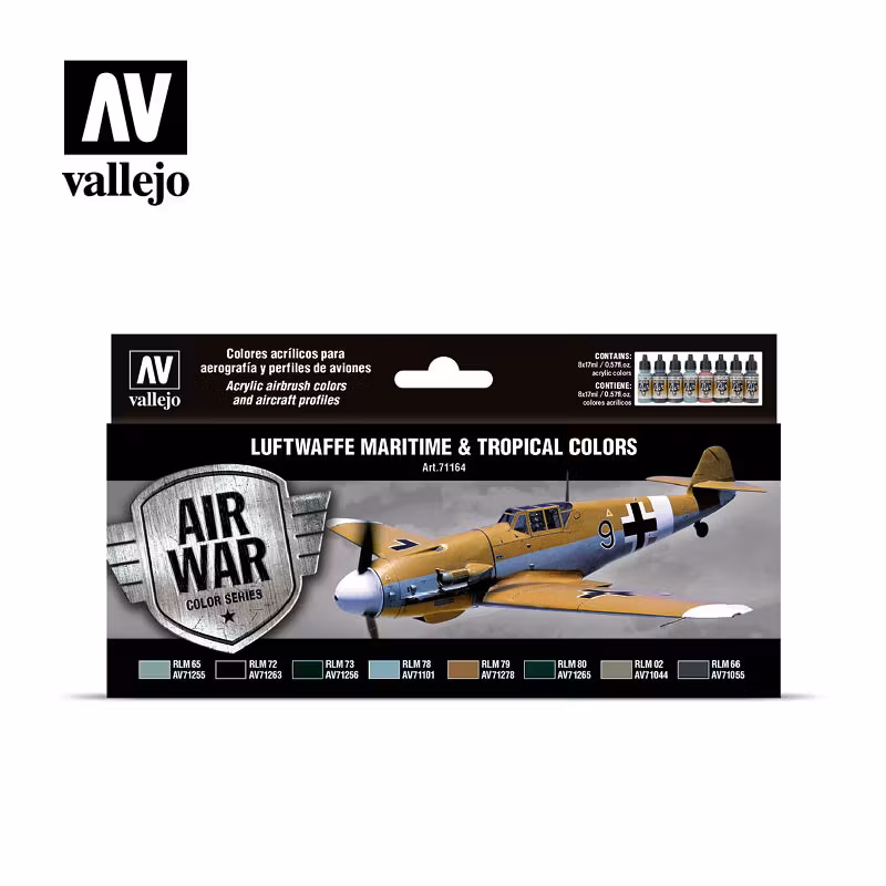 Vallejo Luftwaffe Maritime & Tropical colors