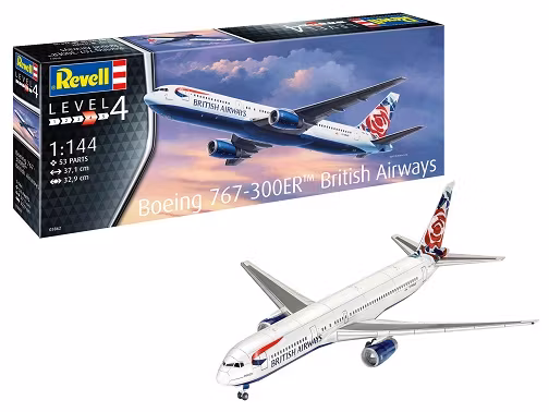 Revell Boeing 767-300ER British Airways Chelsea Rose