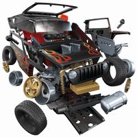 Airfix Quick Build Jeep Quicksand Concept