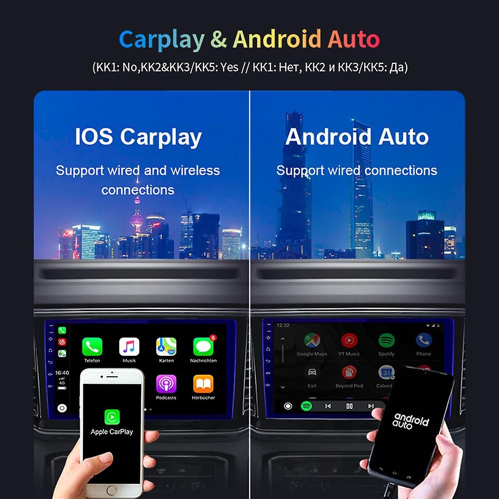 9"android 12, bilstereo vw Amarok  (2017---2021) gps wifi carplay android auto blåtand rds Dsp RAM:6GB, ROM:128GB 4G LTE