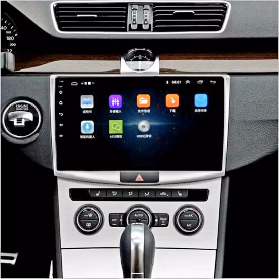 10.1" android 12 bilstereo  VW passat B6 , B7, CC( 2005--2016) gps wifi carplay android auto blåtand rds Dsp RAM:8GB, ROM:128GB ,4G LTE