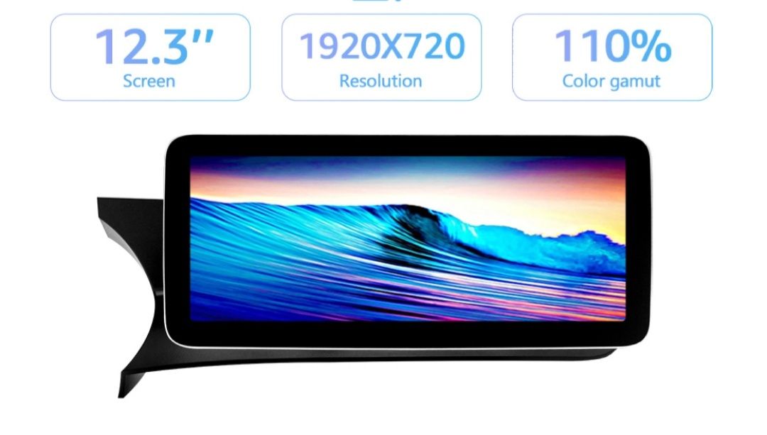 12.3" android 12.Bilstereo Mercedes Benz C-Class W205  2015 ---2018  Original NTG 5.0 system Gps carplay android auto blåtand rds Dsp RAM:8GB,ROM:128GB, 4G LTE