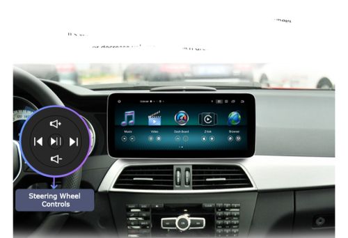 12.3" android 12 .Bilstereo Mercedes Benz C-Class W204  2011-- 2013  Original NTG 4.5 system gps  carplay android auto blåtand rds Dsp RAM :8GB, ROM:128GB,4G LTE