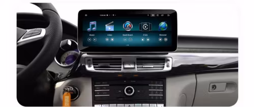 12.3" android 12 bilstereo   Mercedes Benz CLS-Class W218  2014--2017 Original NTG 5.0 system gps carplay android auto blåtand rds wifi ROM: 128GB  RAM:8GB 4G LTE