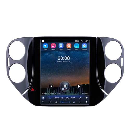 9.7"android 12 bilstereo  vw Tiguan (2010--2016) GPS  carplay android auto dsp wifi RAM : 4GB, ROM : 64GB,4G LTE