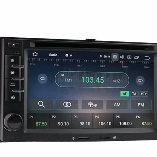 6.2" android 12 bilstereo  dvd spelare  KIA CARNIVAL (2006-2011) GPS WIFI CARPLAY ANDROID AUTO BLÅTAND RDS DSP ROM:128GB,RAM: 8GB, 4G LTE