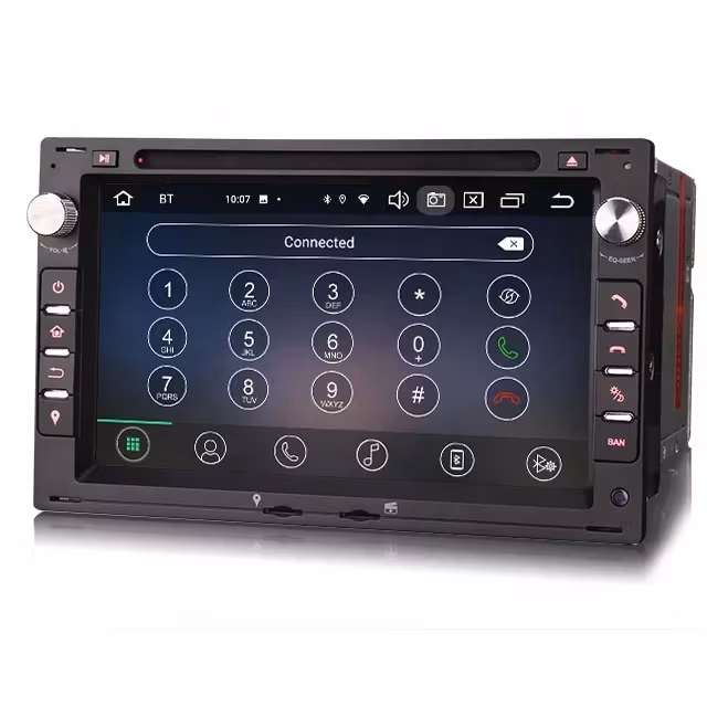 7"android12 bilstereo dvd spelare VW SHARAN (1998 to 2009) gps wifi carplay android auto blåtand rds Dsp RAM:8GB,  ROM: 128 GB, 4G LTE