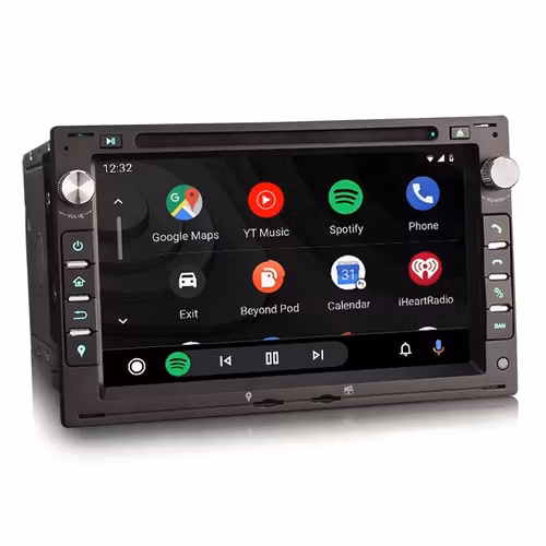 7"android12 bilstereo dvd spelare VW SHARAN (1998 to 2009) gps wifi carplay android auto blåtand rds Dsp RAM:4GB,  ROM: 64 GB, 4G LTE