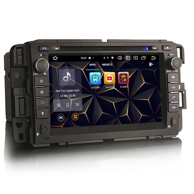 7"android 12,bil dvd-spelare  chevrolet   Monte Carlo (2006-2007)     gps wifi carplay android auto blåtand rds Dsp RAM:4GB, ROM:64GB, 4G LTE