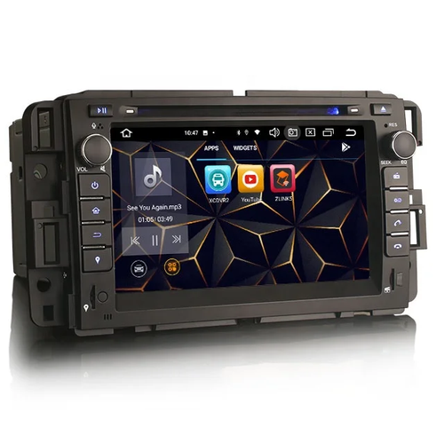 7"android 12,bil dvd-spelare  chevrolet   Monte Carlo (2006-2007)     gps wifi carplay android auto blåtand rds Dsp RAM:4GB, ROM:64GB, 4G LTE